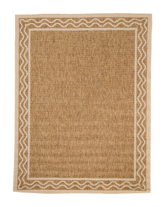 Made In Turkey 5x7 Scalloped Area Rug | TJ Maxx