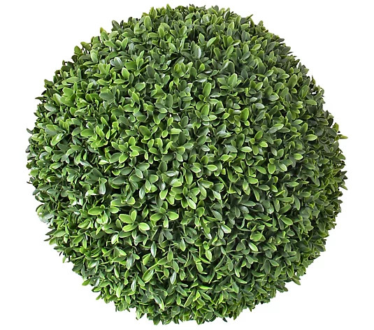 American Boxwood Ball 16"D by Valerie - QVC.com | QVC