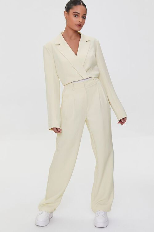 Wide-Leg High-Rise Pants | Forever 21 (US)