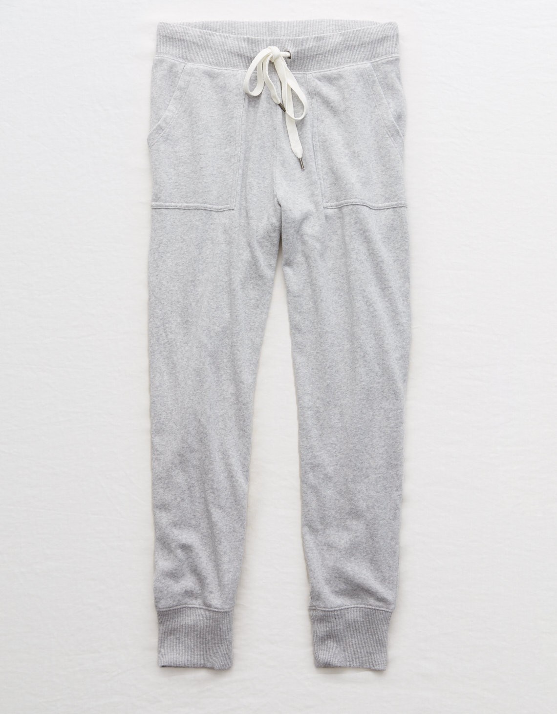 Aerie Plush Ribbed Cuff Jogger, Olive Fun | American Eagle Outfitters (US & CA)