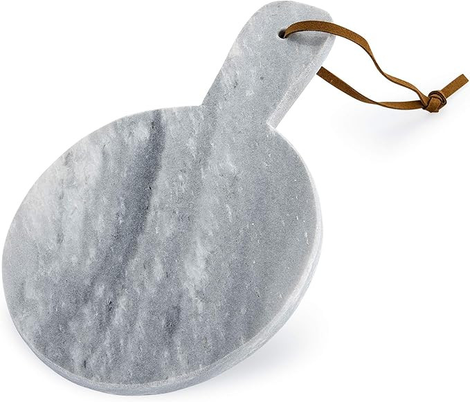 Marble Serving Tray with Handles | KiiZYS 8" Serveware Slab Decorative Kitchen Counter Platter fo... | Amazon (US)