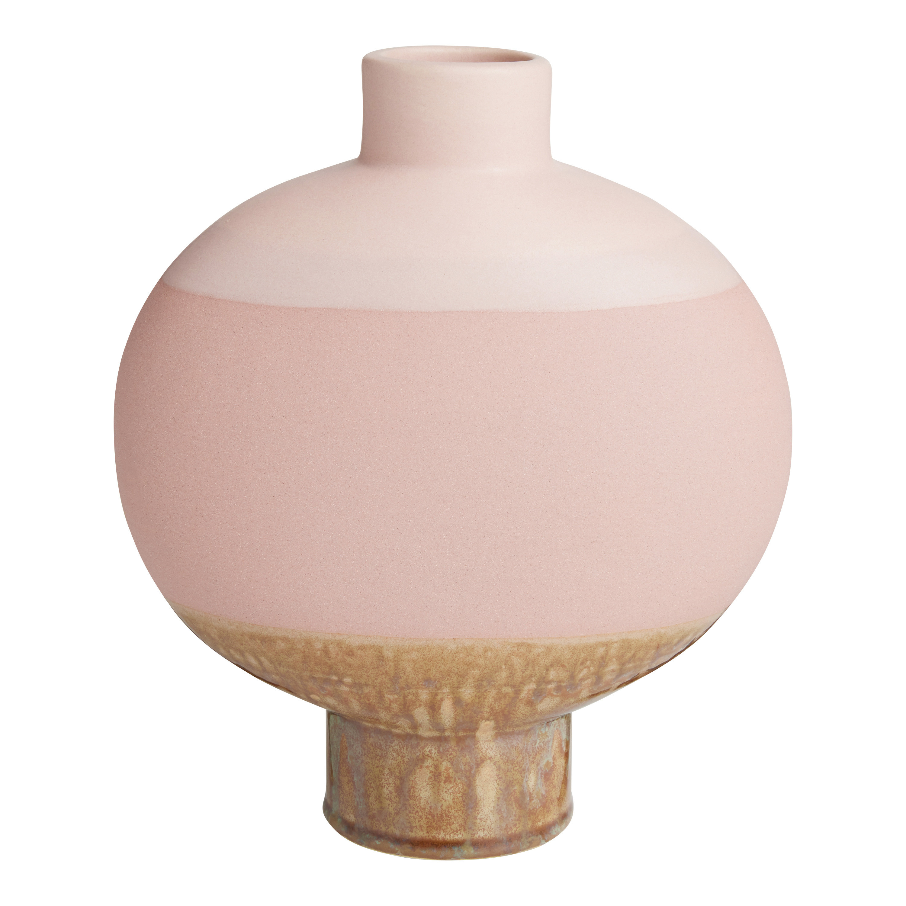 Othello Ceramic Three Tone Vase | World Market