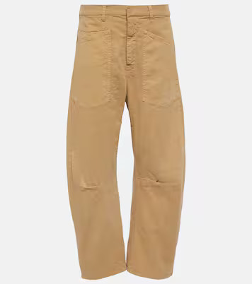 Shon high-rise twill pants | Mytheresa (US/CA)