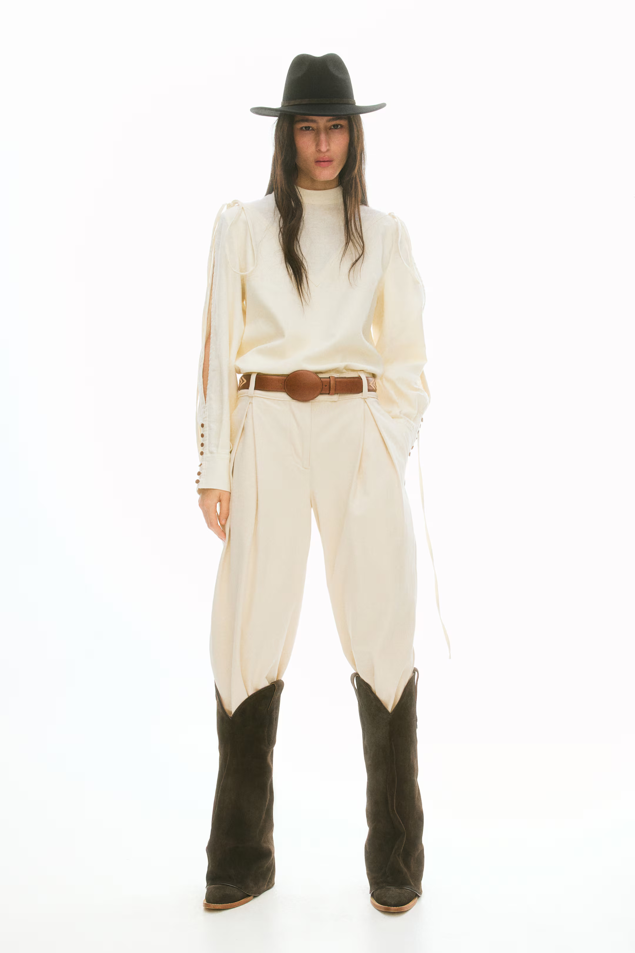 Linen-Blend Blouse | H&M (US + CA)