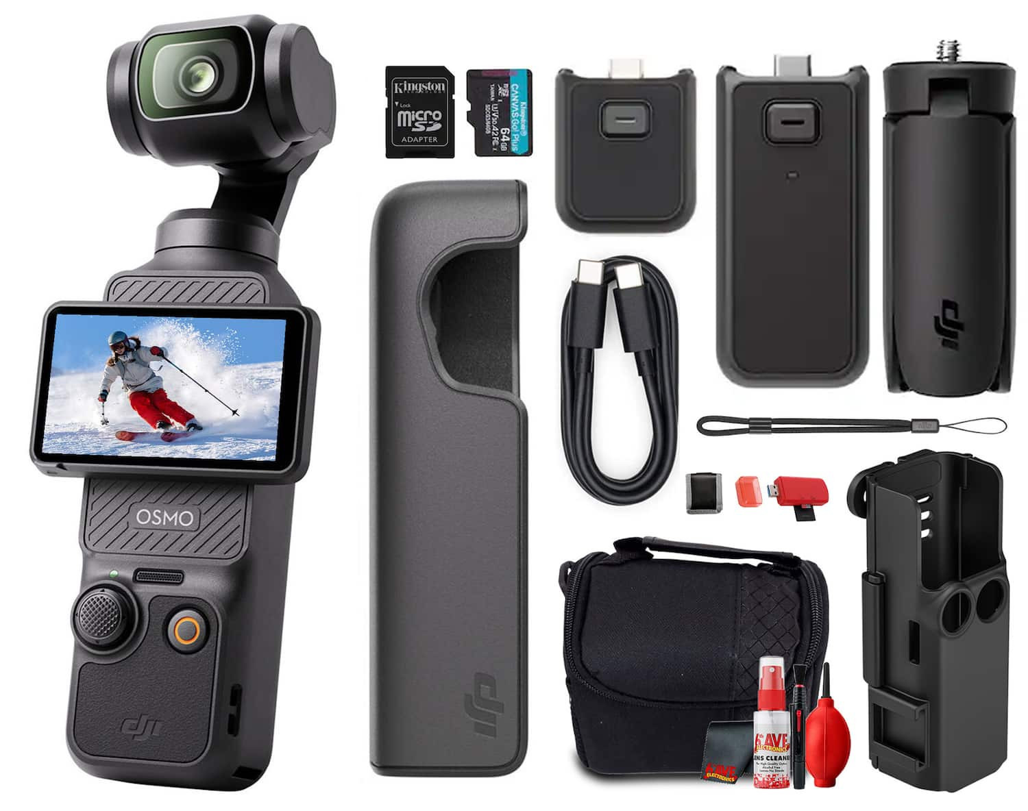 Bundle - DJI - Osmo Pocket 3 Capture More Combo, Handheld Vlogging Camera  + More - Capture More Combo | Best Buy U.S.