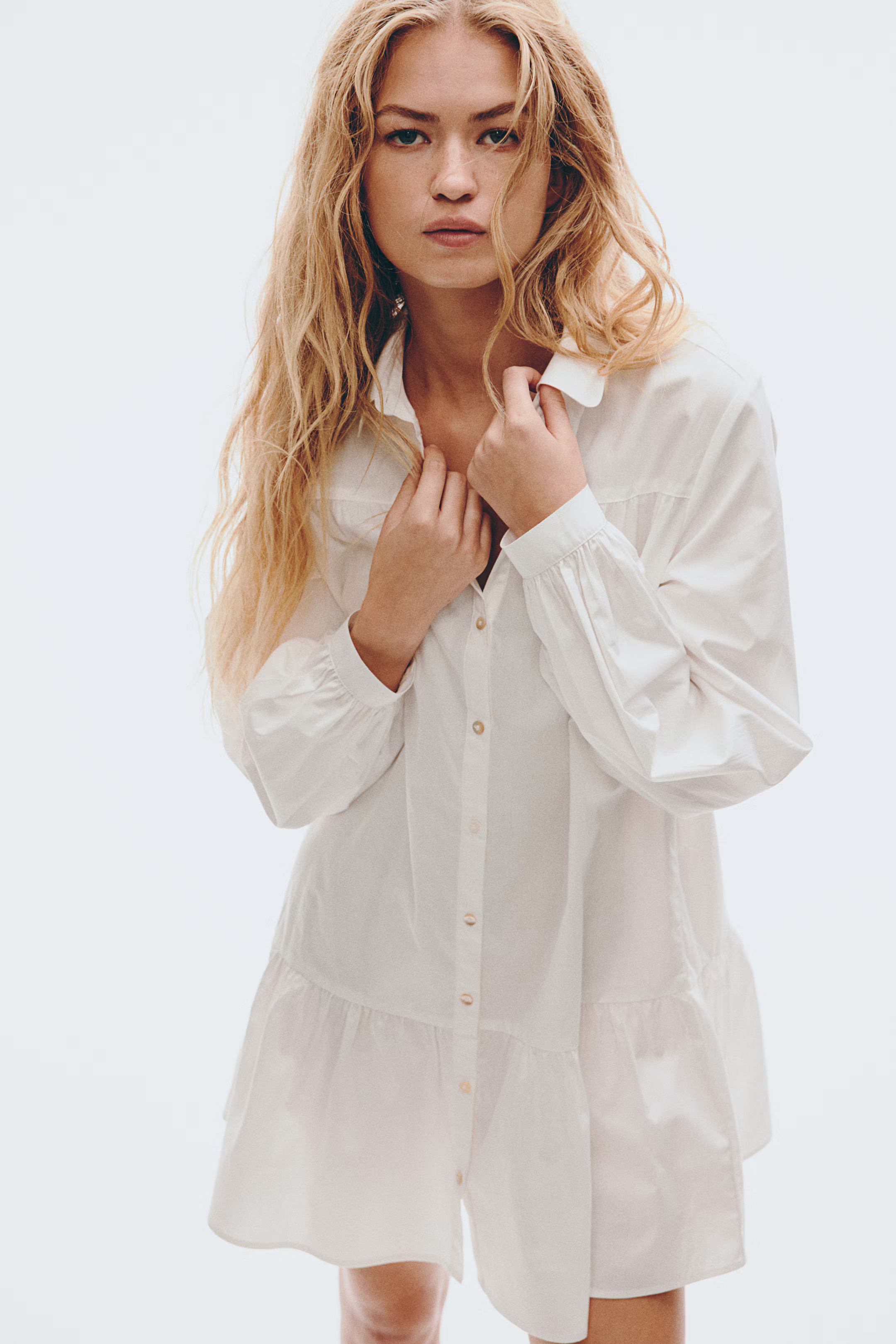 Poplin shirt dress | H&M (UK, MY, IN, SG, PH, TW, HK)