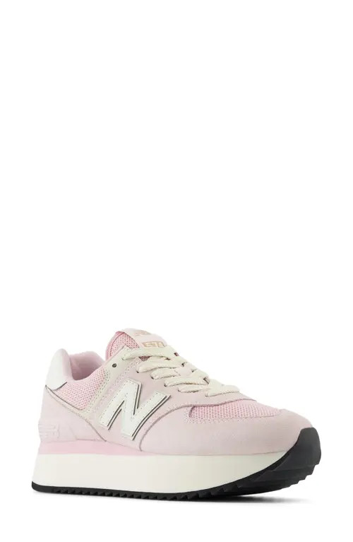 New Balance 574 Sneaker in Mid Century Pink/Pink Granite at Nordstrom, Size 7.5 | Nordstrom