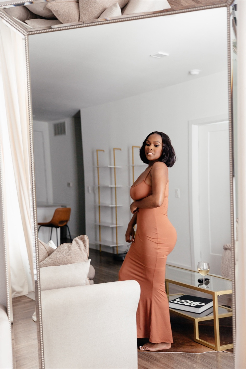 SKIMS Dupe midi dress

#LTKstyletip #LTKunder50 #LTKFind