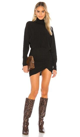 Kiana Sweater Dress in Black | Revolve Clothing (Global)