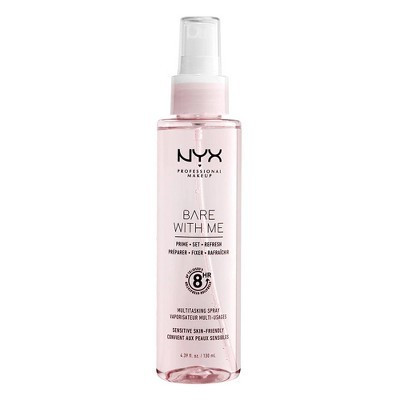 NYX Professional Makeup Bare with Me Prime Set Refresh Spray - 4.39 fl oz | Target