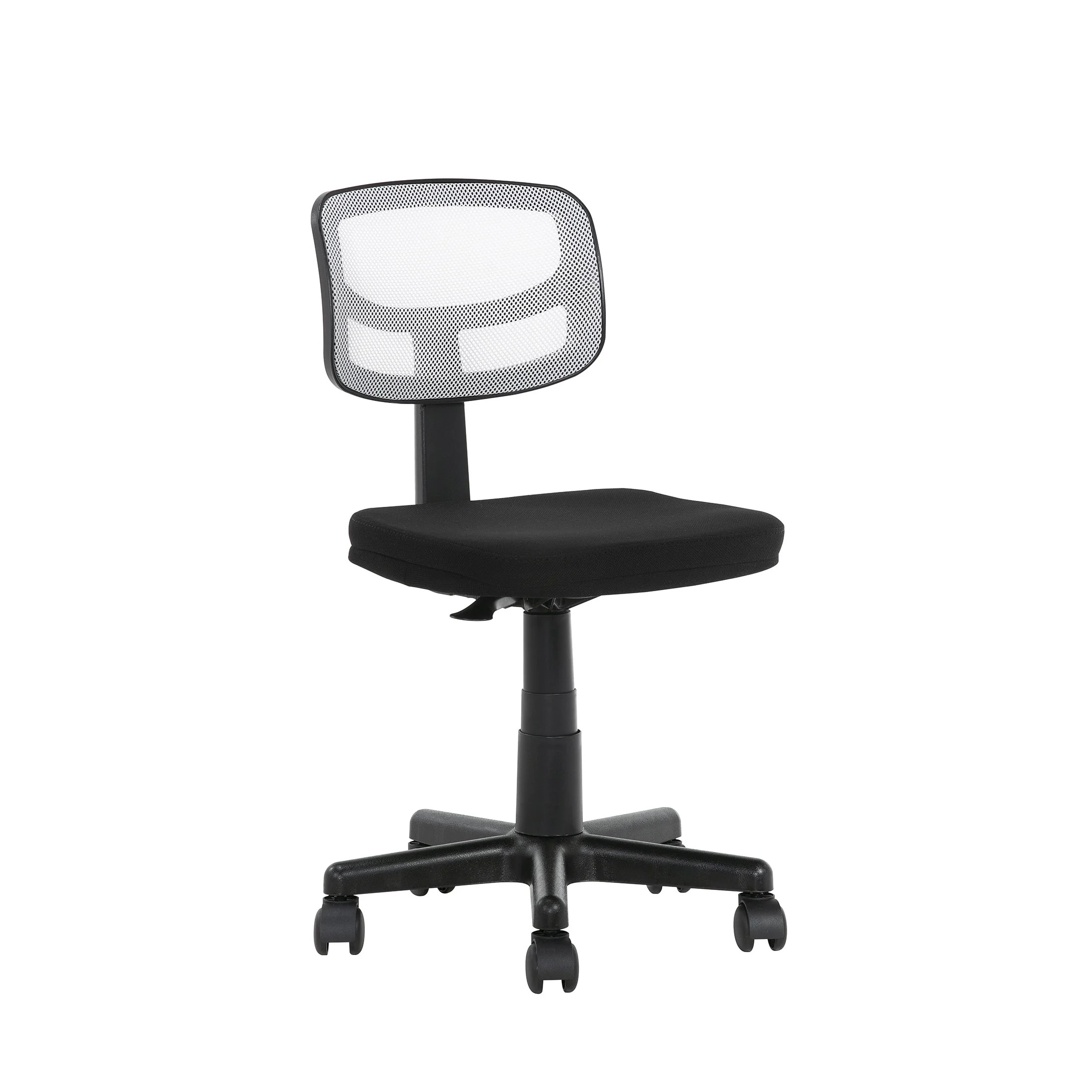 Mainstays Mesh Task Chair with Plush Padded Seat, White Mesh | Walmart (US)