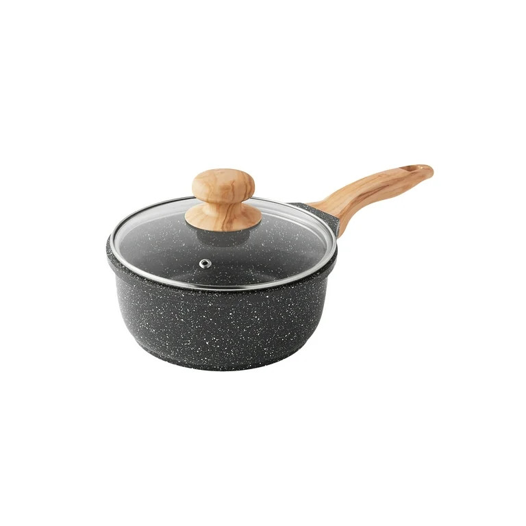 The Pioneer Woman Prairie Signature 14-Piece Cast Aluminum Cookware Set, Charcoal | Walmart (US)