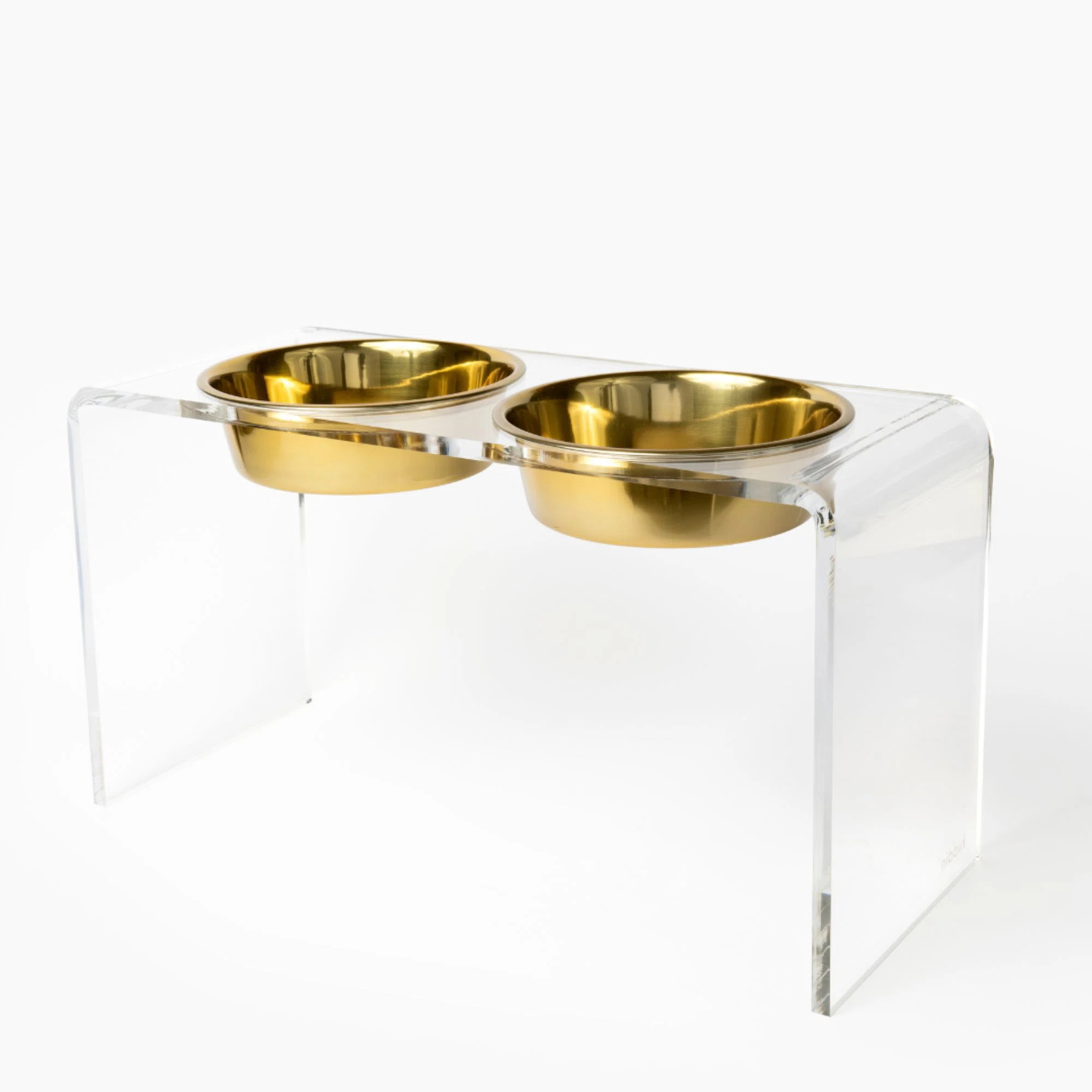 Hiddin Tall Clear Elevated Feeder with Bowls & Reviews | Wayfair | Wayfair North America