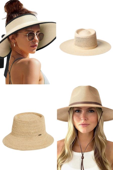 Favorite on trend summer and vacation hats 

#LTKSeasonal #LTKStyleTip #LTKTravel