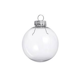 25ct. 3" Plastic Clear Christmas Ball Ornaments by ArtMinds™ | Michaels Stores