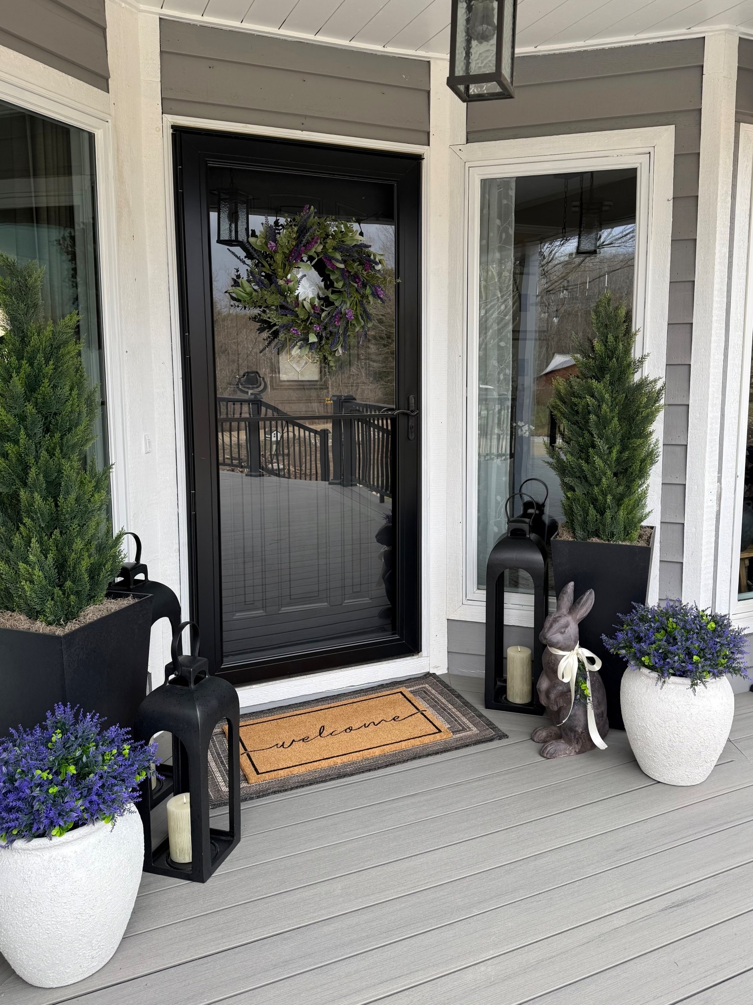 #ad Spring Porch Refresh with @Lowe's

Follow @farmtotablecreations on Instagram for more home inspiration and daily finds.

I am absolutely loving how our porch came together for spring. I wanted the entry to feel fresh, welcoming, and ready for the season, and @loweshomeimprovement 
made it so easy to pull everything together. Whether you’re refreshing your porch, patio, or bringing a little spring into your home, Lowe’s truly has everything you need to update your space for the season both indoors and out.

#lowespartner #planters #outdoorrug #porchdecor #frontporch #outdoorplanters #entrywaydecor #porchrug #outdoordecor #springporch #lanterns #springrefresh #springdecor 