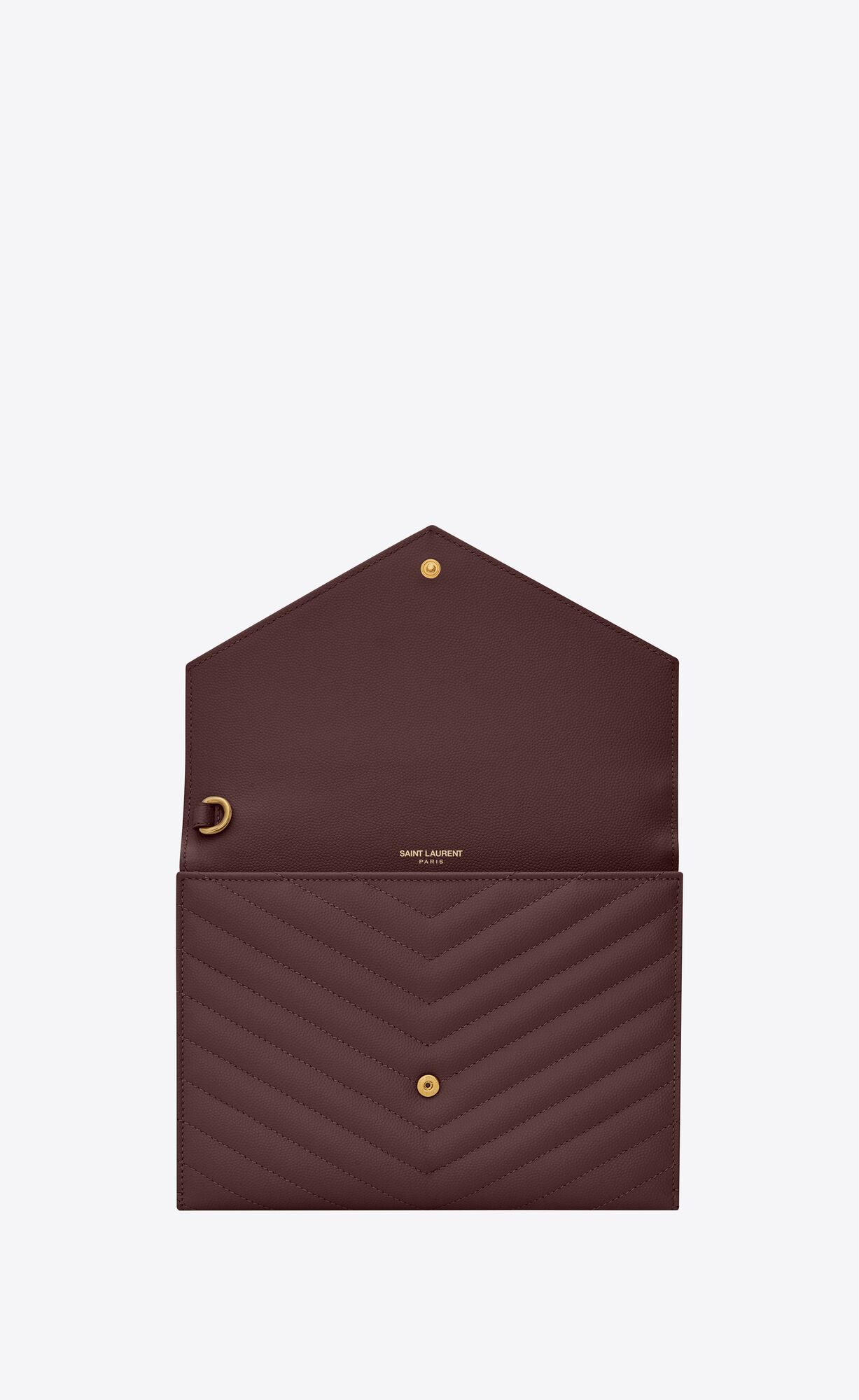 cassandre matelassé flap pouch in quilted grain de poudre embossed leather | Saint Laurent Inc. (Global)