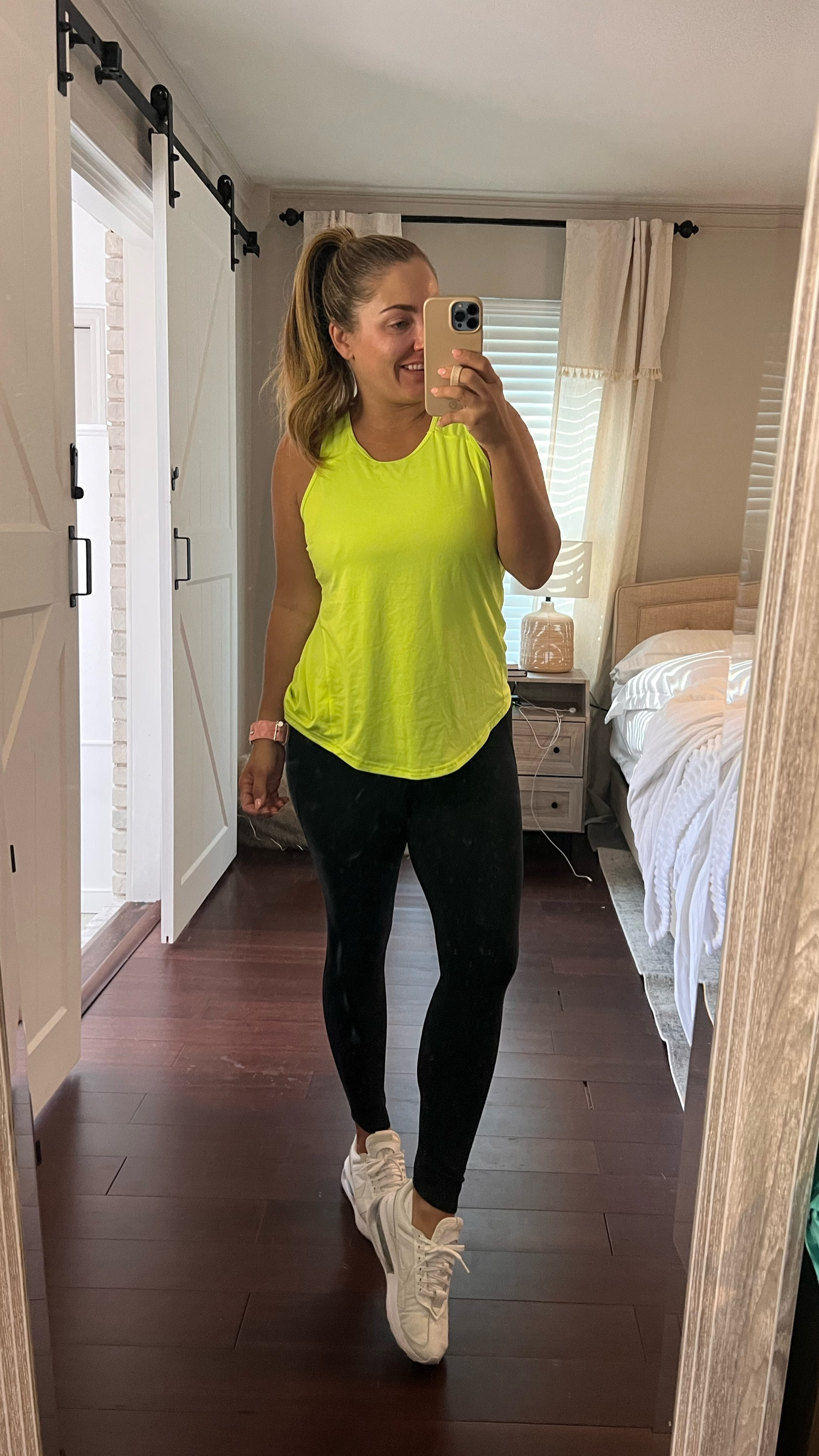 Gym ootd
Athletic tank top - medium
Leggings - tts
Nike shoes - tts 

Amazon gym outfit, Amazon workout clothes, yoga outfit, Pilates outfit, running outfit, cardio outfit 

#LTKFitness