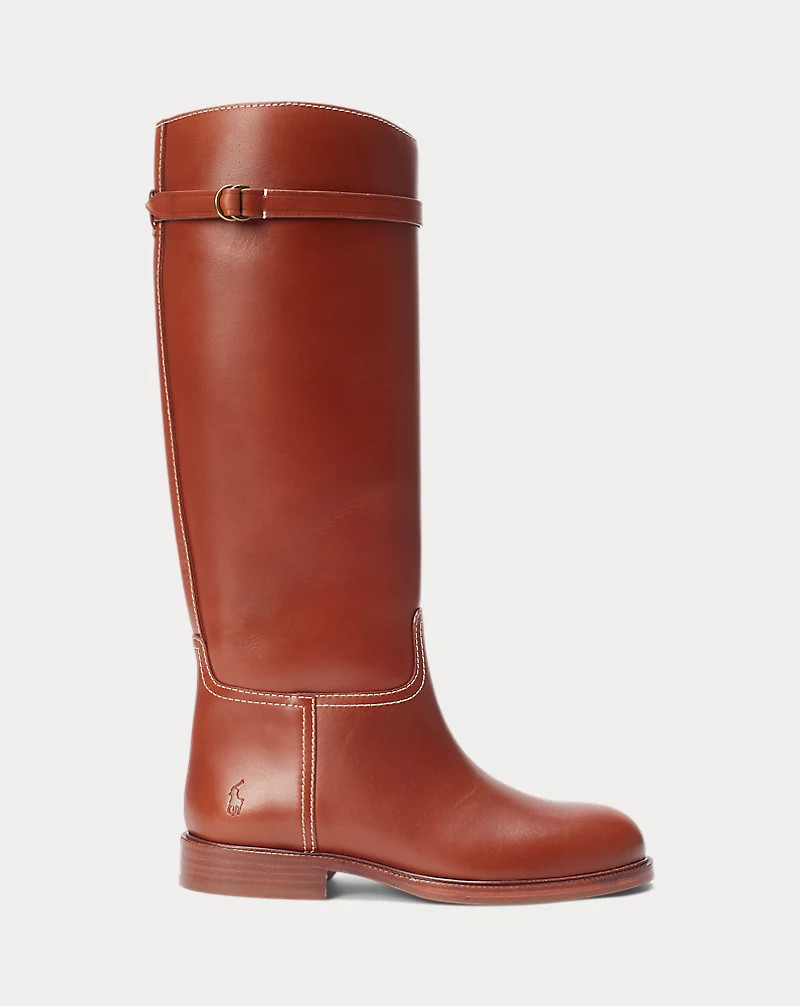 Leather Riding Boot | Ralph Lauren (UK)