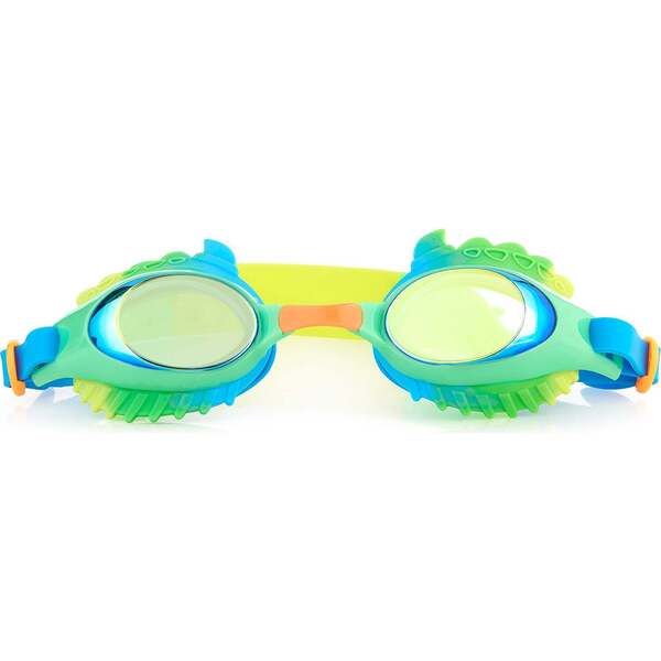 Phoenix Dino Swim Goggle, Blue | Maisonette