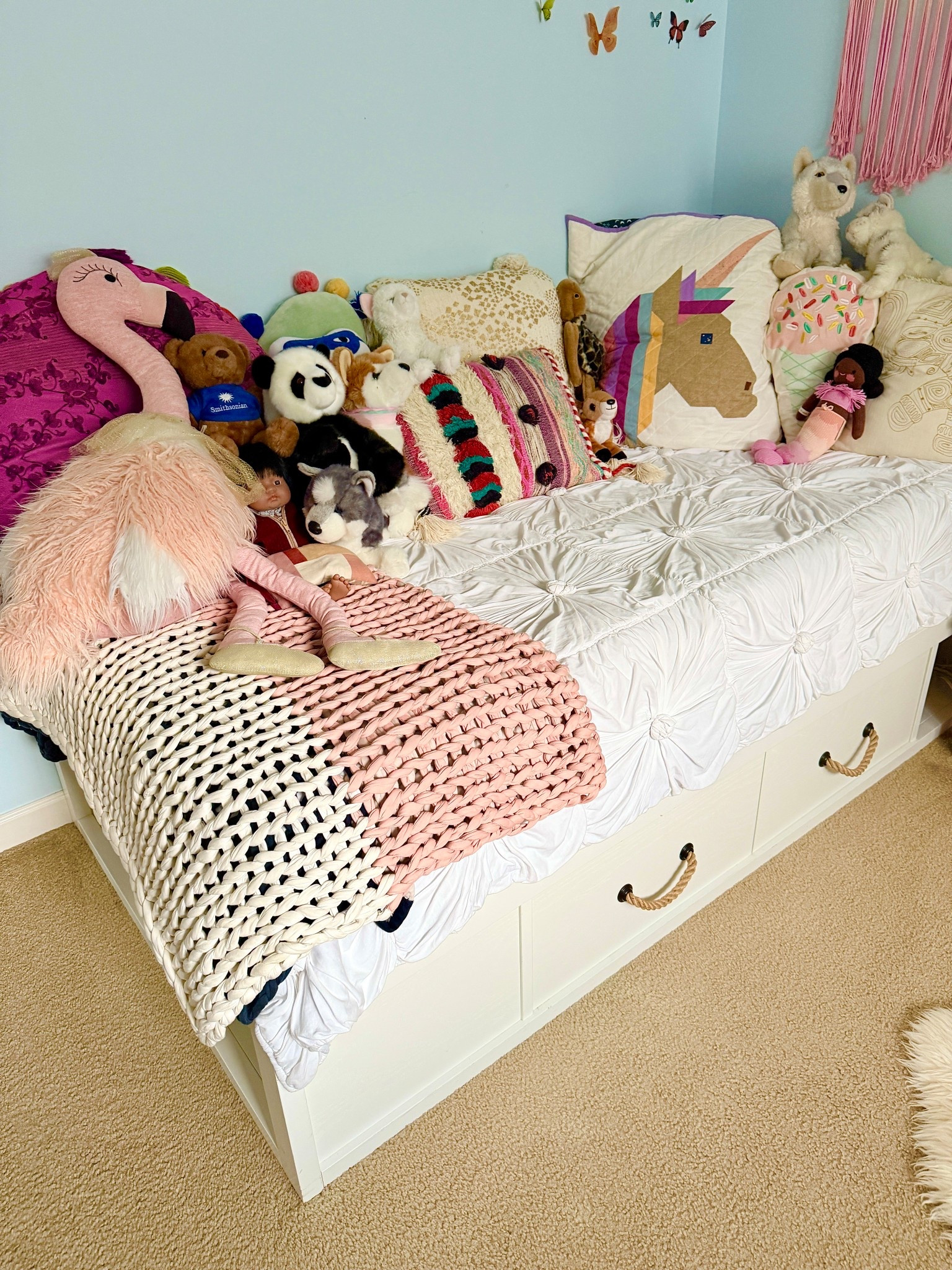 My daughter’s Crate & Barrel bed shown here is out of stock, but here are some links to similar options!

#LTKFamily #LTKKids #LTKHome