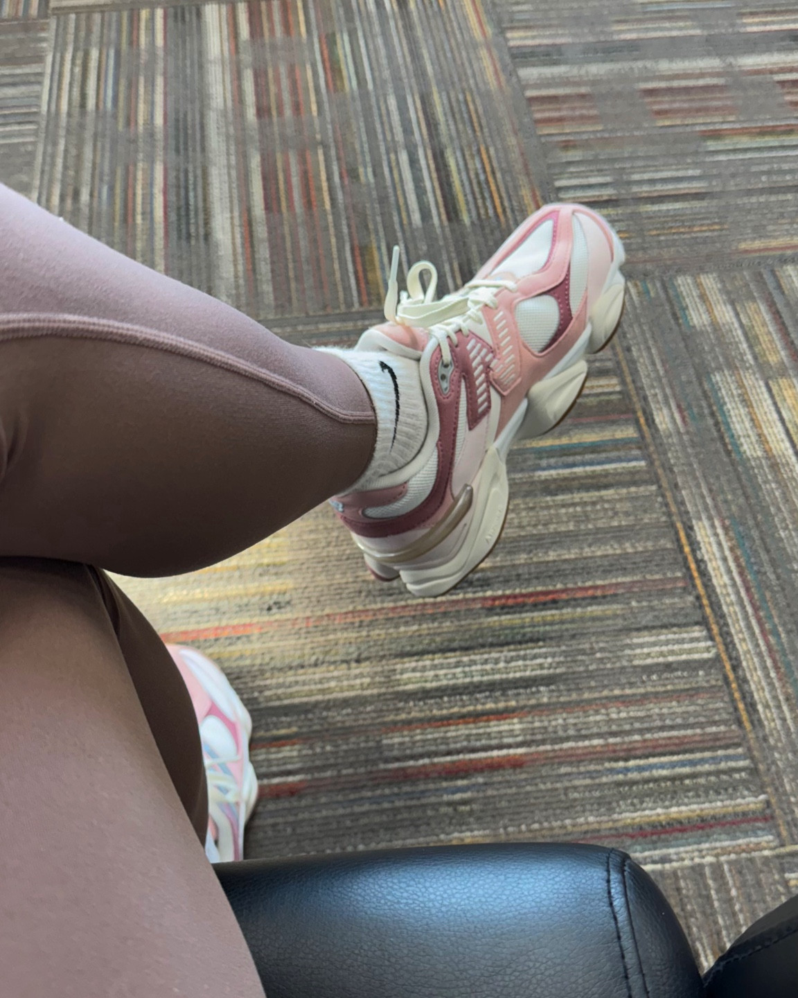 the cutest pink sneaks 🌸🎀💗

wearing a size 6 in kids (7.5-8 in women’s)!! 

#newbalance #sneakers #tennisshoes #activewear #athleisure #pinkshoes #pinksneakers #9060 

#LTKStyleTip #LTKShoeCrush #LTKFitness