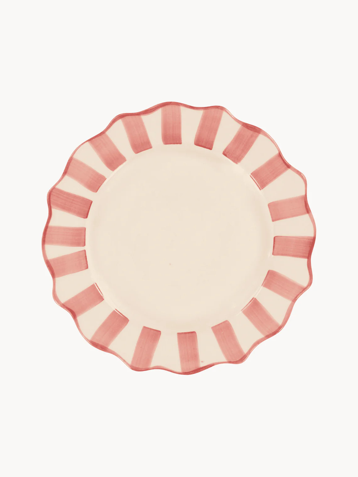 Handbemalter Frühstücksteller Scalloped | Westwing EU