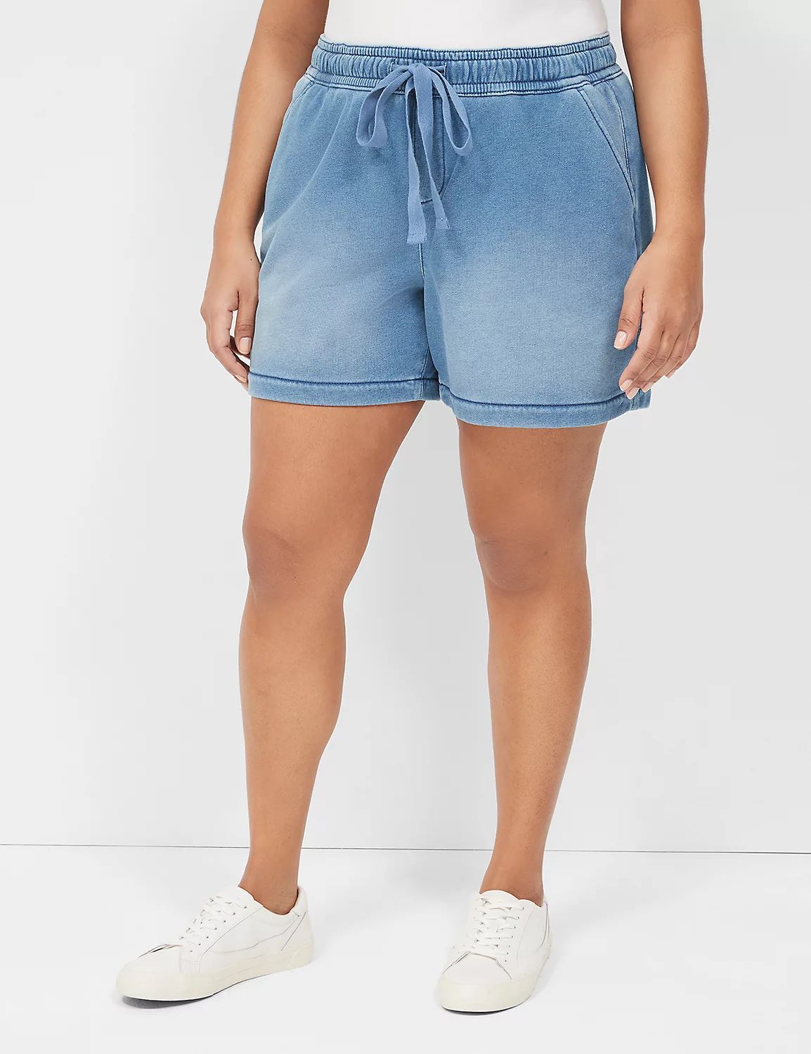 Pull-On Fit Relaxed Knit Short | LaneBryant | Lane Bryant (US)