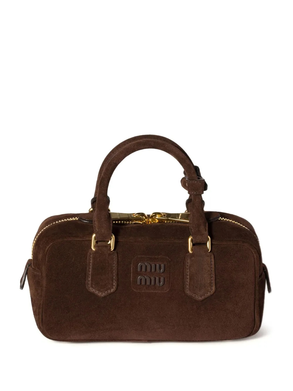 Miu Miu Arcadie Padded Tote Bag | Brown | FARFETCH SK | Farfetch Global