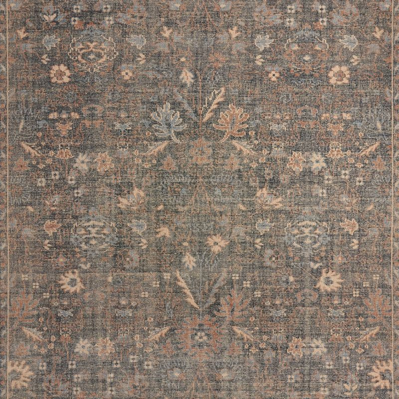 Tavira Performance Traditional Blue Handknotted Area Rug 8'x10' | Crate & Barrel | Crate & Barrel