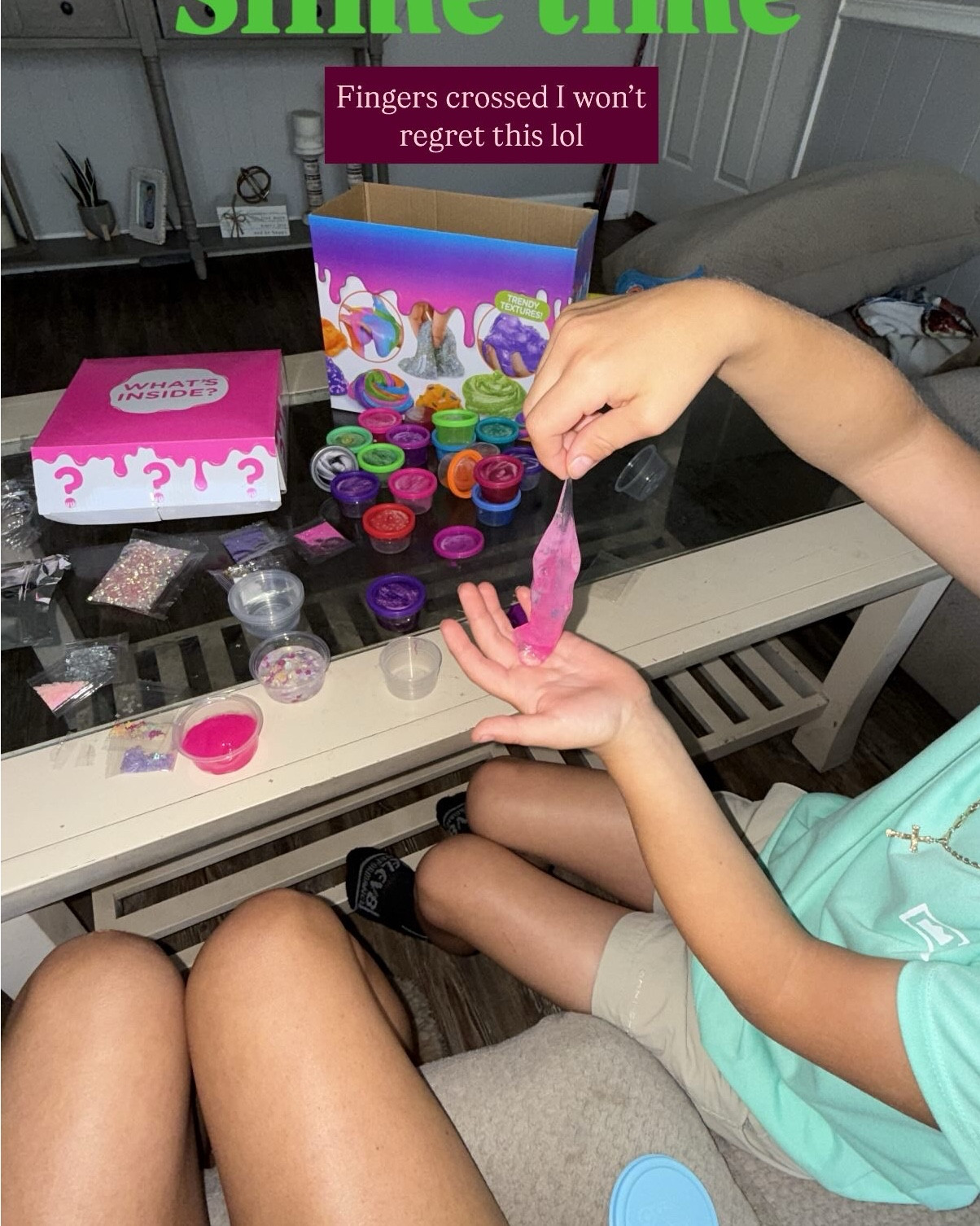 Easy clean up — make your own slime creations 

#LTKGiftGuide #LTKFindsUnder50 #LTKKids