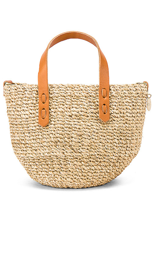Clare V. Petite Lea Tote in Cream. | Revolve Clothing (Global)