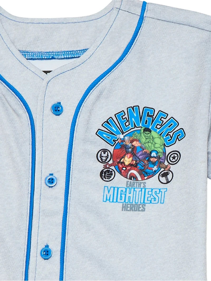 Character Toddler Boy Jersey Rash Guard and Swim Trunk Swim Set, Sizes 2T-5T | Walmart (US)