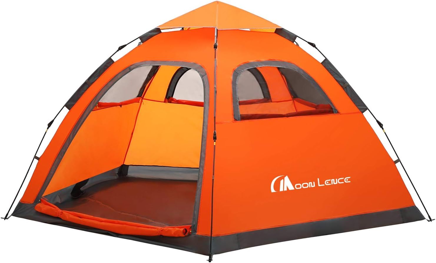 MOON LENCE Instant Pop Up Tent Family Camping Tent 4-5 Person Portable Tent Automatic Tent Waterp... | Amazon (US)