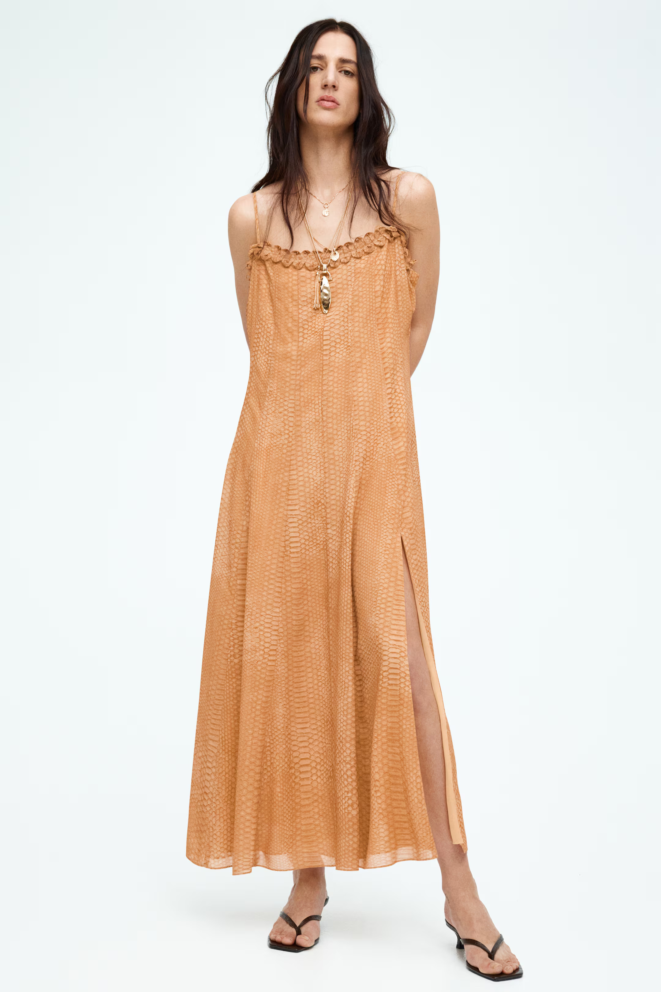 Strappy Chiffon Dress | H&M (US + CA)