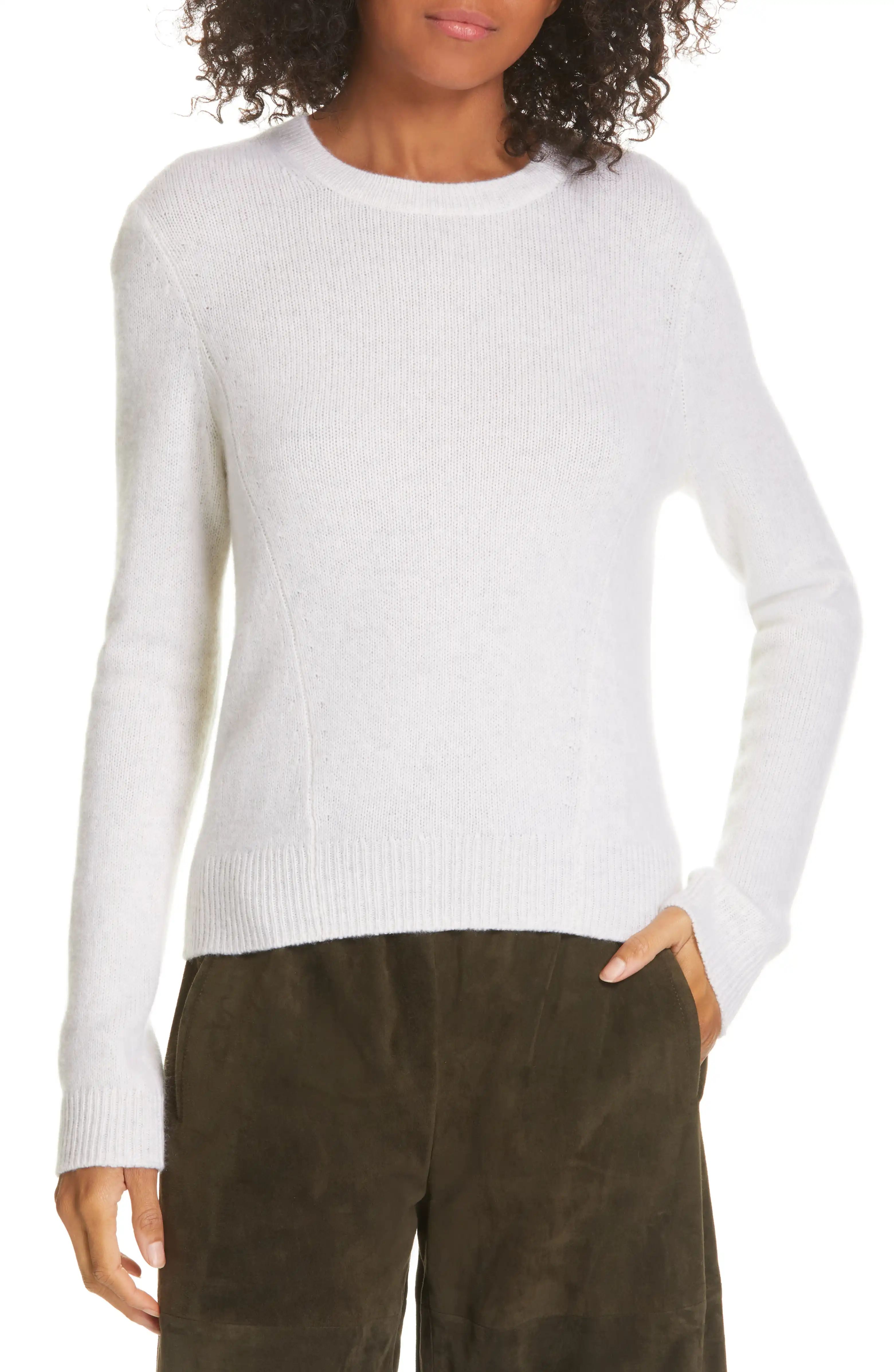 Seam Detail Cashmere Sweater | Nordstrom