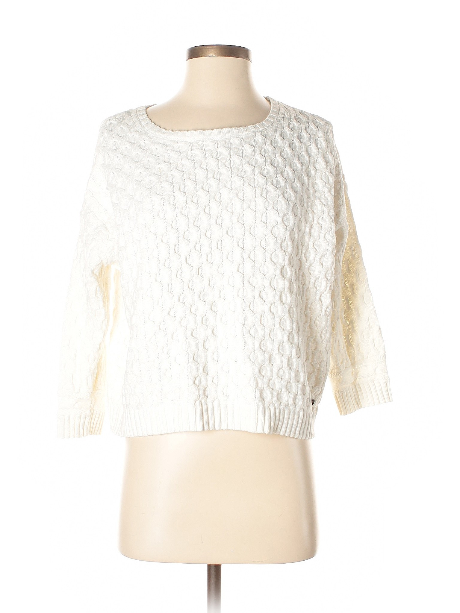 H&M L.O.G.G. Pullover Sweater Size 0: White Women's Tops - 42974979 | thredUP