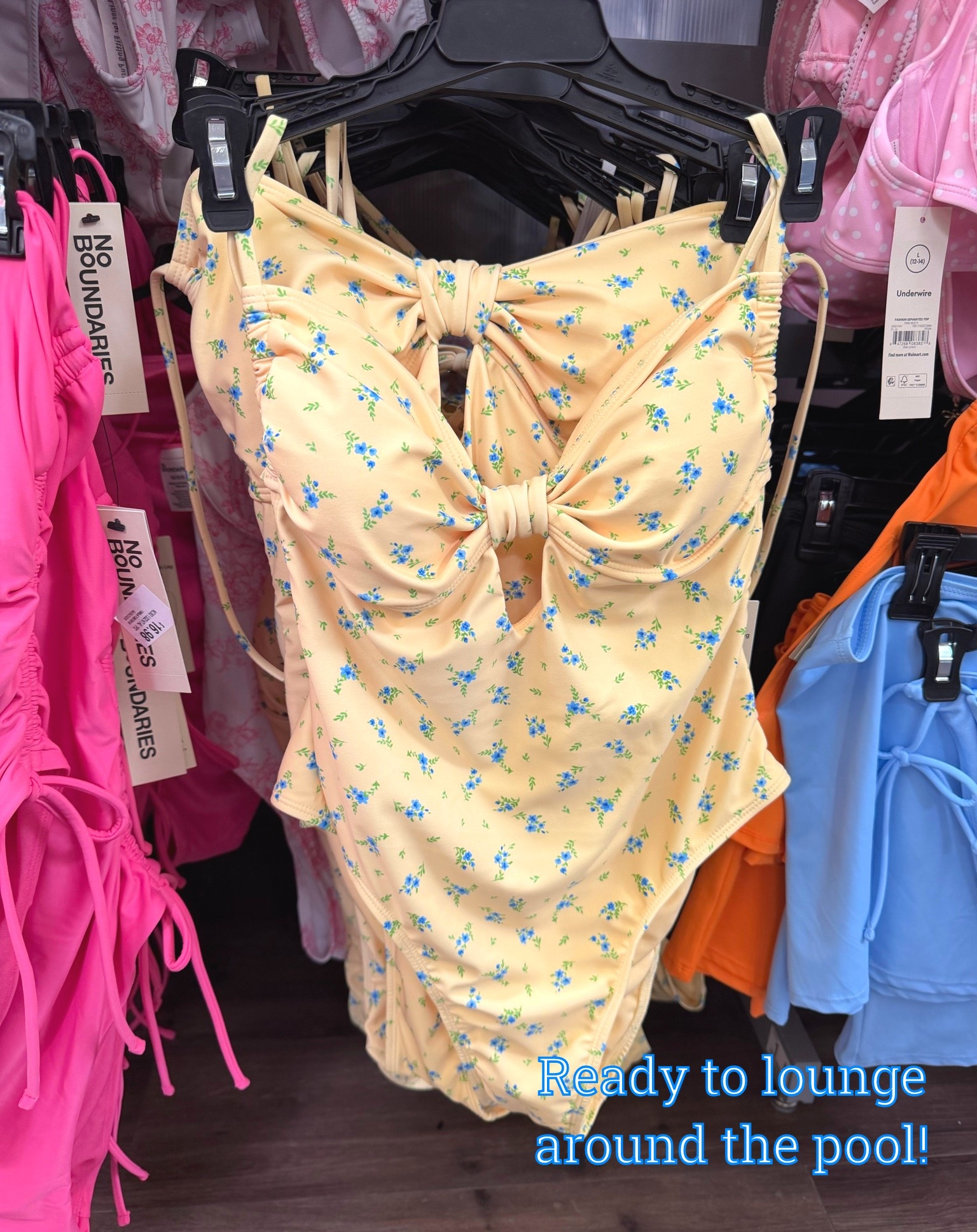 Walmart Swimwear No Boundaries Floral Yellow One Piece #walmartstyle #walmartswimwear #floralswimswear #vacationoutfitideas #vacationlooks

#LTKSwim #LTKTravel #LTKootd
