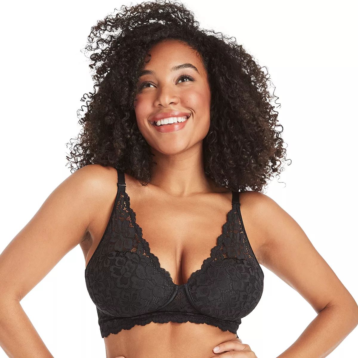 Maidenform® Pure Comfort® Convertible Lace Bralette DM1188 | Kohl's