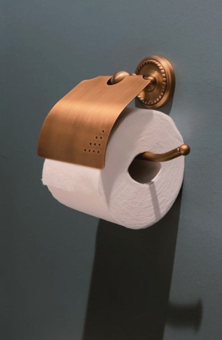 This beautiful toilet paper holder, adds so much vintage charm to my blue bathroom.  

 #LTKdayinmylife #LTKstorytime #LTKHome