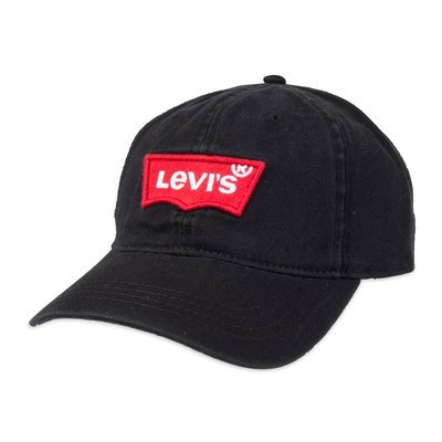 Levi's Men's Classic Logo Baseball Hat - Black/Dry Clean | Target