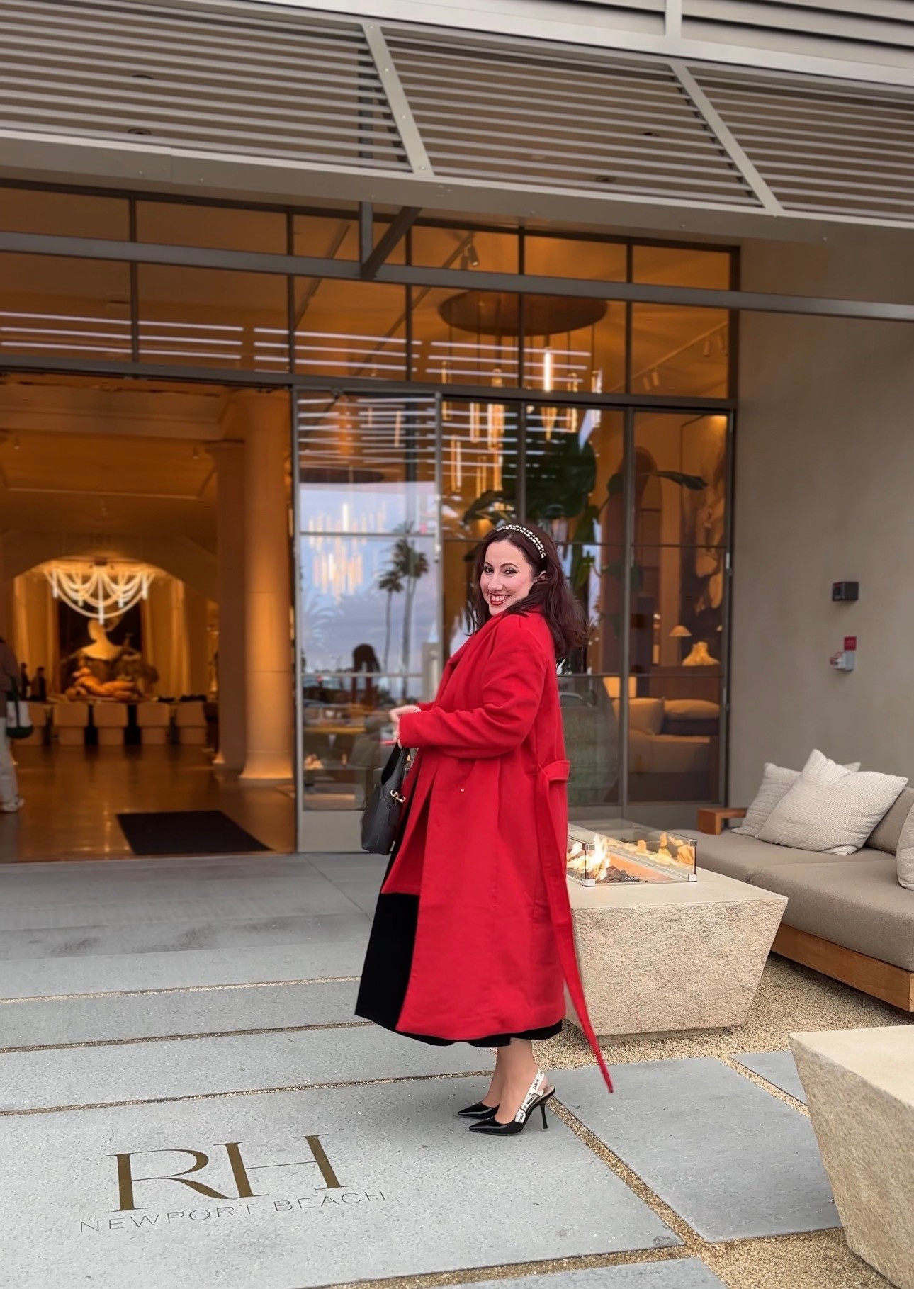Convertible Scarf Wool-Blend Coat: red coat perfect for winter! 

#LTKGiftGuide #LTKmomlife #LTKHoliday