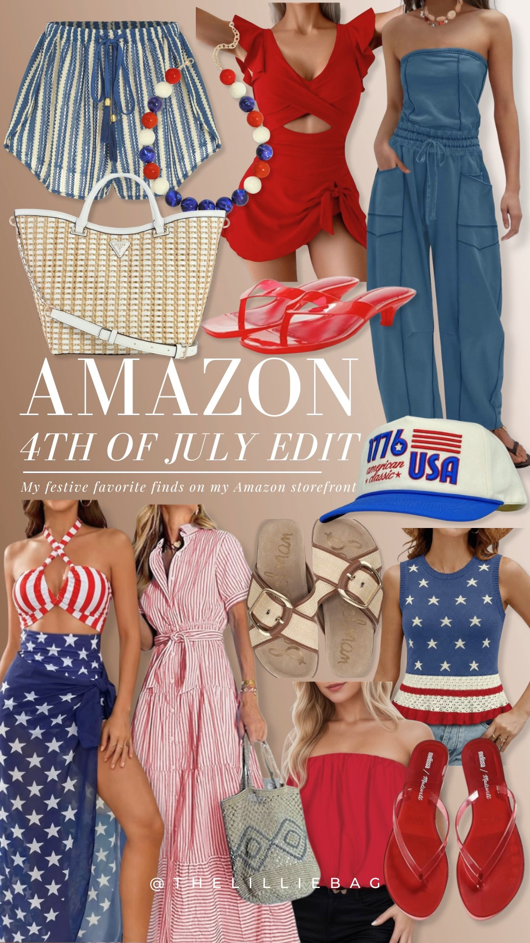 🇺🇸 4th of July favorites are here! From festive dresses and patriotic knits to the cutest accessories and pops of red, these are the pieces I’m loving for summer celebrations. ❤️🤍💙

4th of July outfits, patriotic style, summer outfits, vacation outfits, beach outfits, Americana fashion, Amazon fashion, festive finds, red white and blue outfits, summer style

#LTKSeasonal #LTKSwim