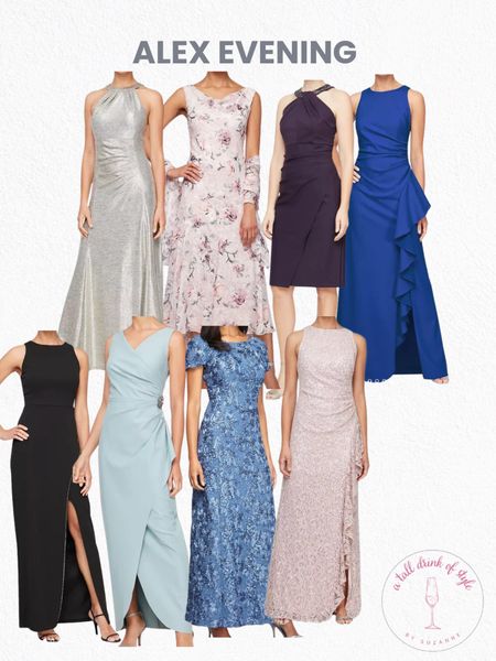 Mother of the Bride? Mother of the Groom? Wedding guest? Attending a gala? Alex Evenings has all the dresses for all the occasions!

Hi I’m Suzanne from A Tall Drink of Style - I am 6’1”. I have a 36” inseam. I wear a medium in most tops, an 8 or a 10 in most bottoms, an 8 in most dresses, and a size 9 shoe. 

Over 50 fashion, tall fashion, workwear, everyday, timeless, Classic Outfits

fashion for women over 50, tall fashion, smart casual, work outfit, workwear, timeless classic outfits, timeless classic style, classic fashion, jeans, date night outfit, dress, spring outfit, jumpsuit, wedding guest dress, white dress, sandals

Graduation dress, occasion dress, event dresses, shower dresses, cocktail dress, wedding guest dress, 

#LTKOver40 #LTKStyleTip #LTKWedding