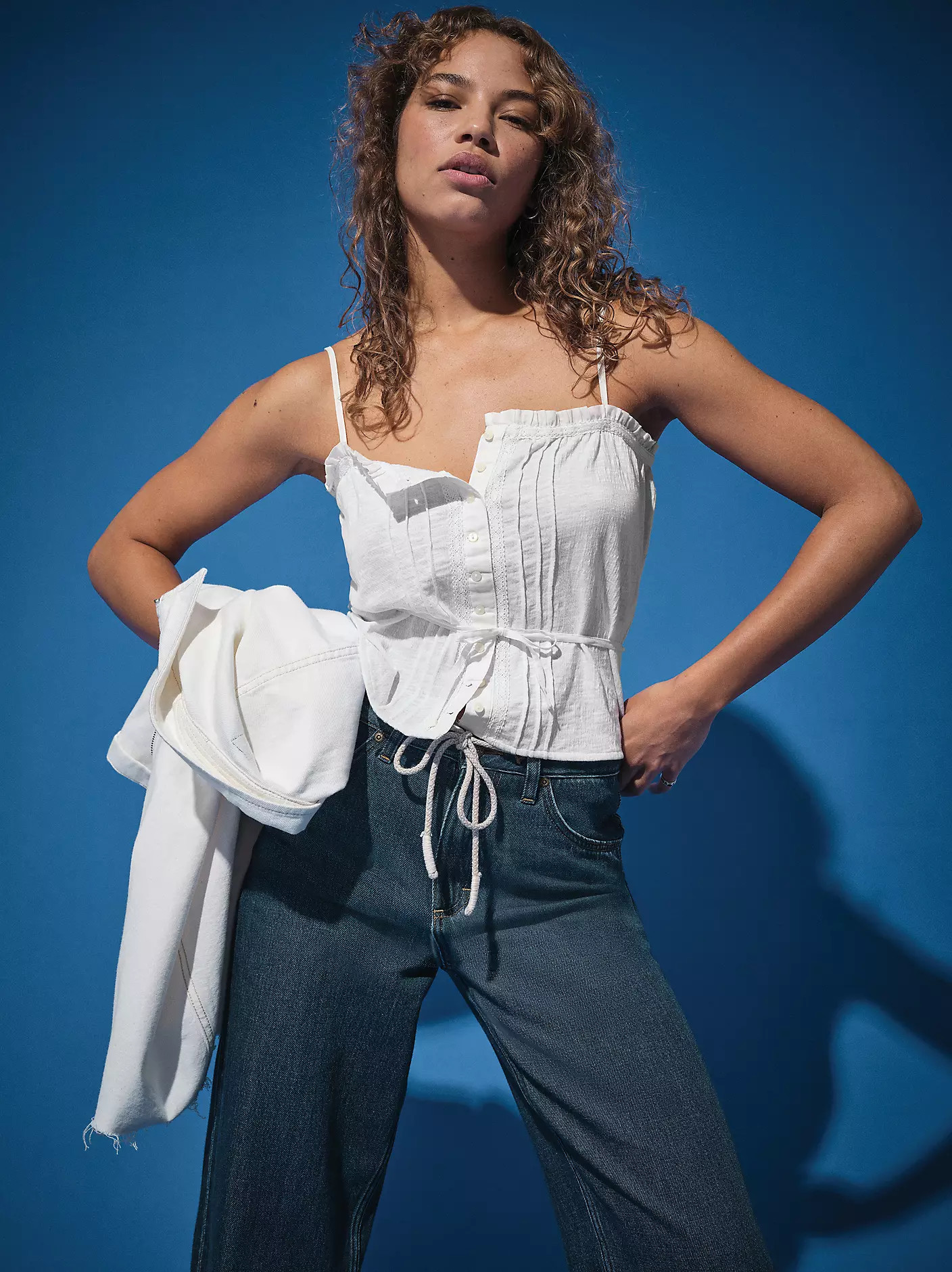 Women's Lace Trim Cami Top | Lee Jeans