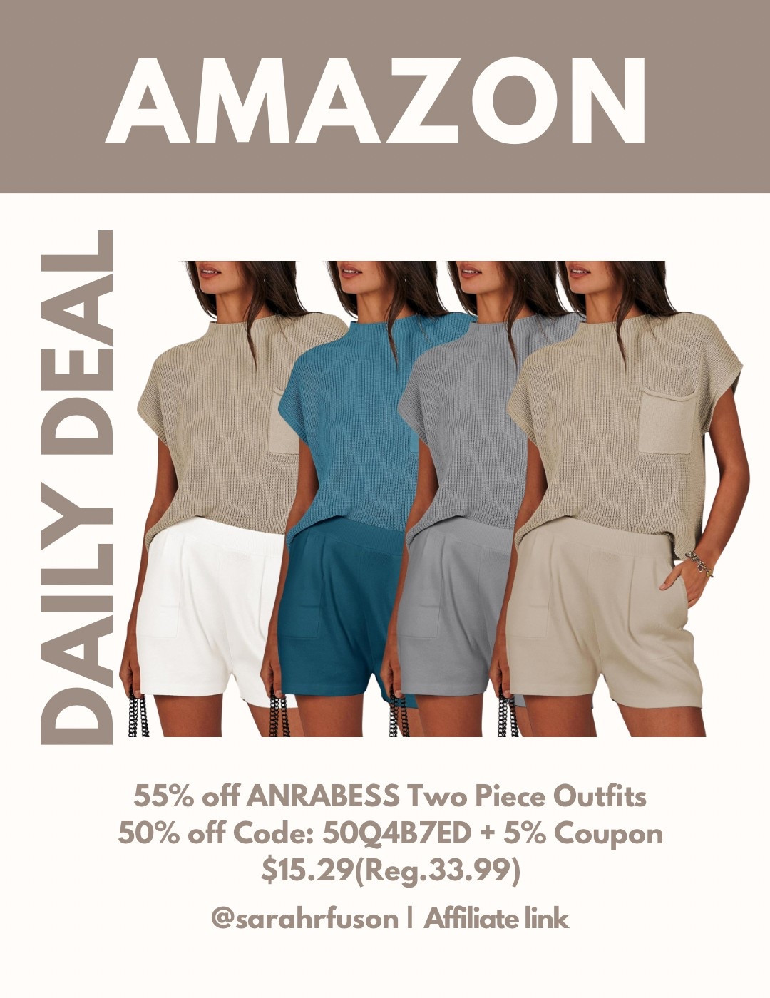 Women’s two piece set from Amazon! 
•••
Amazon fashion | women’s fashion | Amazon deals | Amazon fashion deals | Amazon daily deals 

#LTKSaleAlert #LTKMidsize #LTKStyleTip