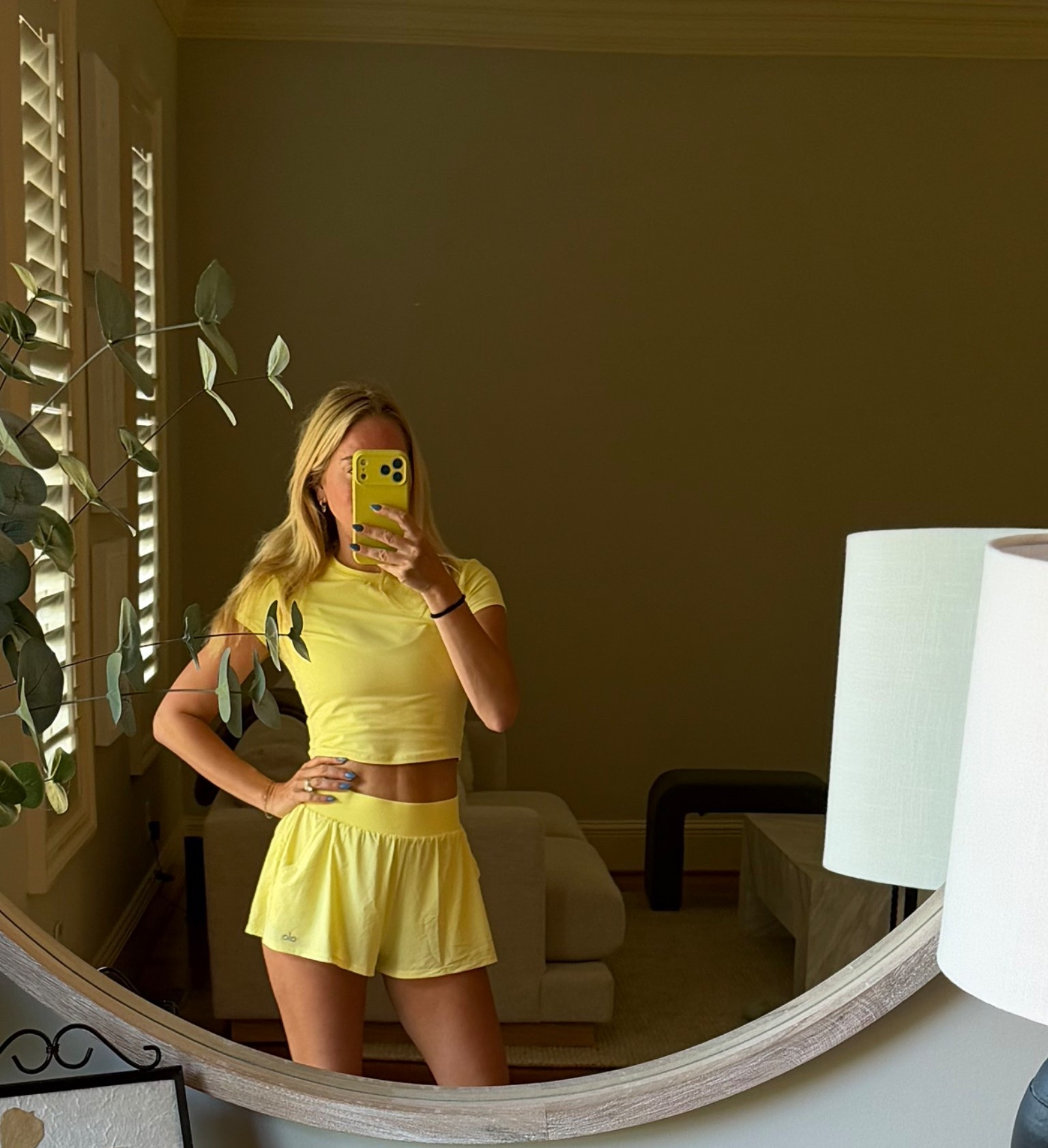 My favorite set and fave color right now! 

Yellow athleisure. Yellow shorts. Workout clothes  

#LTKfitnessgoals #LTKdayinmylife