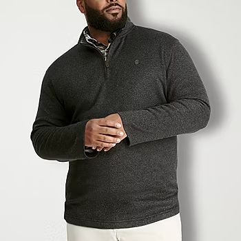 new!IZOD Thermasoft Big and Tall Mens Long Sleeve Quarter-Zip Pullover | JCPenney