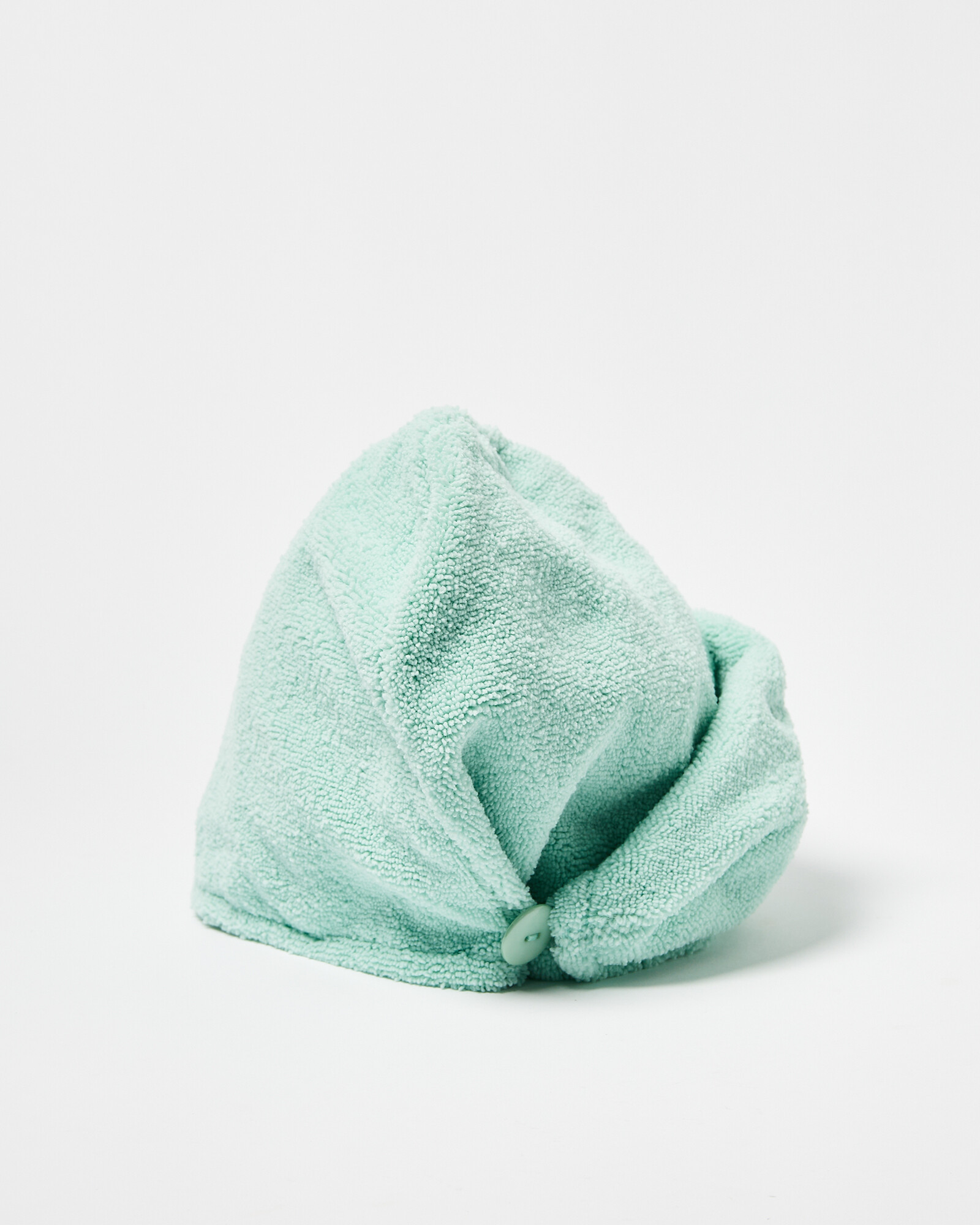 Argan Oil Infused Mint Green Hair Turban | Oliver Bonas | Oliver Bonas (Global)