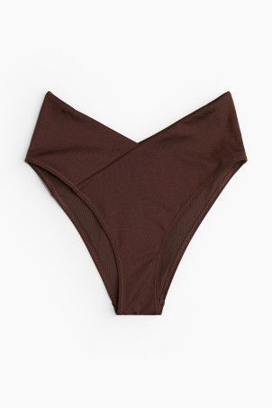 Padded Bikini Top - Dark brown - Ladies | H&M US | H&M (US + CA)